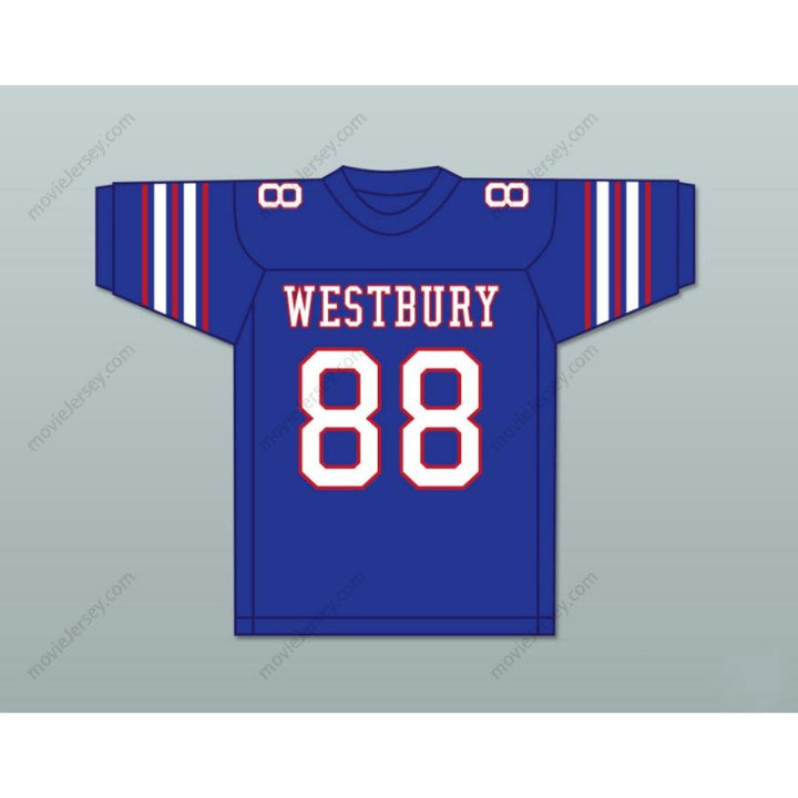 PERSONALIZA CUALQUIER Nombre Número MICHAEL STRAHAN 88 CAMISETA DE FÚTBOL HUSKIES WESTBURY HIGH SCHOOL Confeccionada a Medida S-6XL