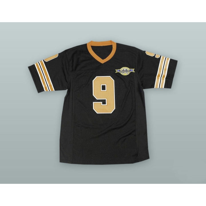 CUSTOM ANY Name Number BOBBY BOUCHER 9 MUD DOGS FOOTBALL JERSEY WITH BOURBON BOWL PATCH Top Stitched S-6XL