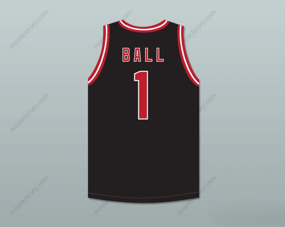 PERSONALIZA Cualquier Nombre Número LAMELO BALL 1 ILLAWARRA CAMISETA DE BALONCESTO NEGRA 2 Costuras S-6XL