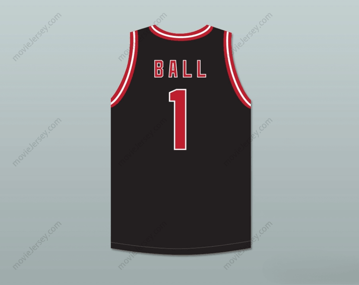 PERSONALIZA Cualquier Nombre Número LAMELO BALL 1 ILLAWARRA CAMISETA DE BALONCESTO NEGRA 2 Costuras S-6XL