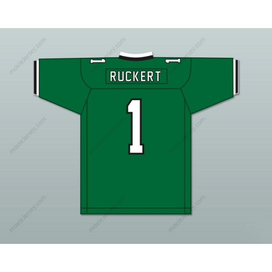 PERSONALIZA CUALQUIER Nombre Número JEREMY RUCKERT 1 LINDENHURST SENIOR HIGH SCHOOL BULLDOGS Camiseta de Fútbol Americana Cosida S-6XL