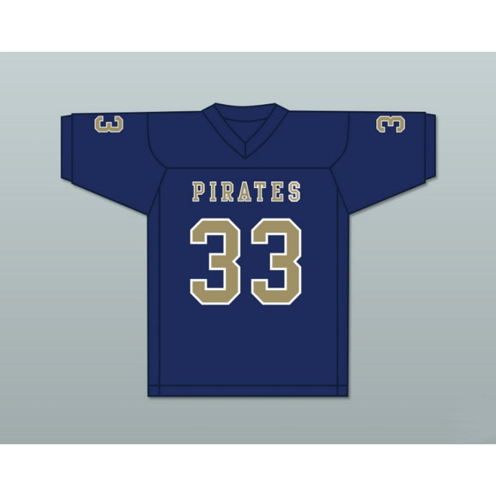 CUSTOM ANY Name Number KIRKLAND JOSEPH 33 INDEPENDENCE COMMUNITY COLLEGE PIRATES Football Jersey Top Stitched S-6XL