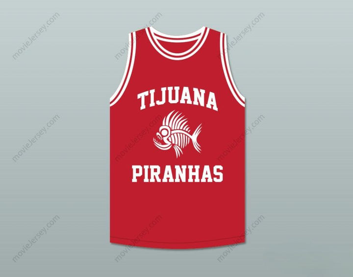 CUSTOM ANY Name Number DEMARCUS COUSINS 0 TIJUANA PIRANHAS RED BASKETBALL JERSEY MEXICAN EXPANSION TEAM Top Stitched S-6XL