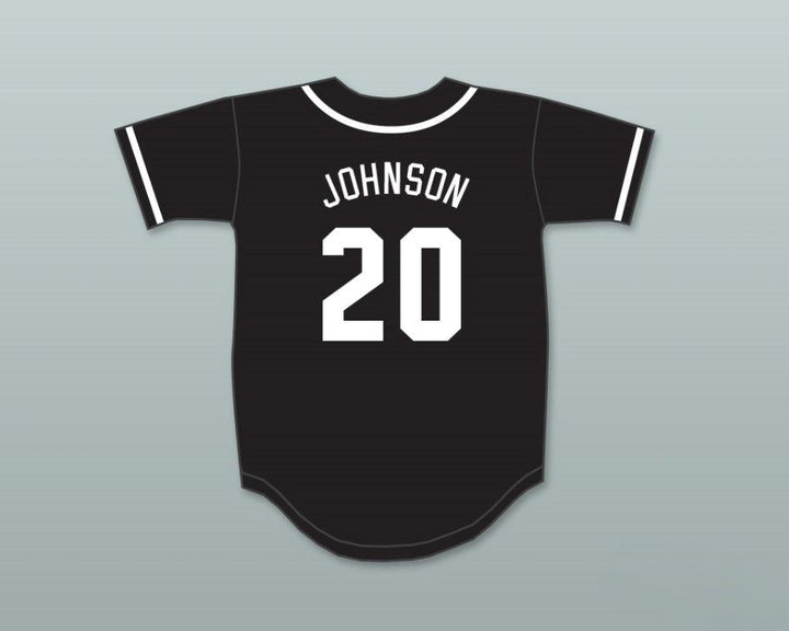 Personaliza Cualquier Nombre Número HOWARD JOHNSON 20 AARDVARKS BASEBALL JERSEY 1ST ANNUAL ROCK N' JOCK DIAMOND DERBY Costura Superior S-6XL