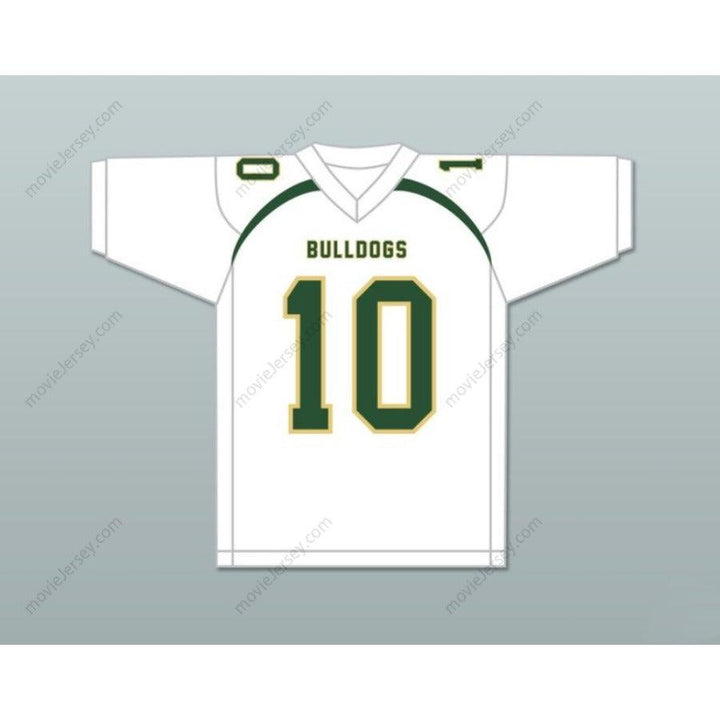 PERSONALIZA CUALQUIER Nombre Número JOE BURROW 10 ATHENS HIGH SCHOOL BULLDOGS Camiseta de fútbol Bordada Tallas S-6XL