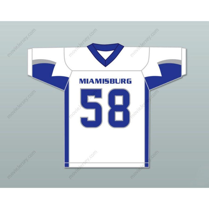 PERSONALIZA Cualquier Nombre Número JOSH MYERS 58 Camiseta de Fútbol de Preparatoria con Costuras S-6XL