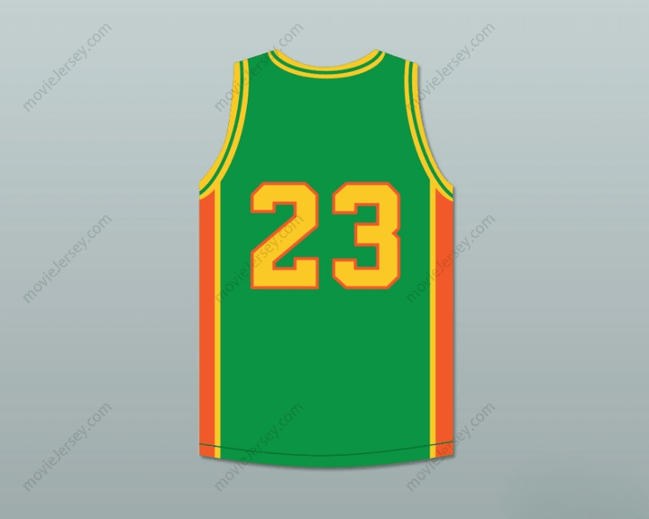 CAMISETA DE BALONCESTO VERDE EAST COMPTON CLOVERS CON NOMBRE Y NÚMERO PERSONALIZABLES, Cosida, Tallas S-6XL