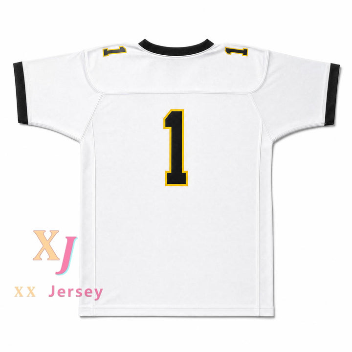 PERSONALIZA CUALQUIER Nombre Número TRAVIS KELCE 1 CAMISETA Fútbol Americano CLEVELAND HEIGHTS HIGH SCHOOL TIGERS con costuras Tallas S-6XL