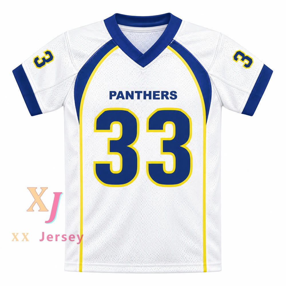 PERSONALIZADA Cualquier Nombre Número TAYLOR KITSCH TIM RIGGINS 33 DILLON PANTHERS Camiseta de Fútbol Cosida S-6XL