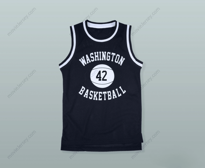 CUSTOM ANY Name Number LATRELL SPREWELL 42  HIGH SCHOOL PURGOLDERS BASKETBALL JERSEY Top Stitched S-6XL