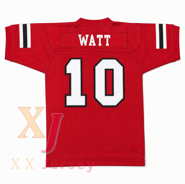 CUSTOM ANY NUMBER J.J. WATT 10 PEWAUKEE PIRATES HIGH SCHOOL FOOTBALL JERSEY