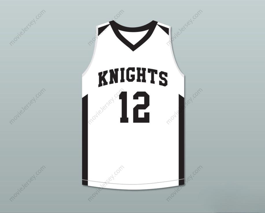 CUSTOM ANY Name Number JA MORANT 12 CRESTWOOD HIGH SCHOOL KNIGHTS WHITE BASKETBALL JERSEY 1 Top Stitched S-6XL