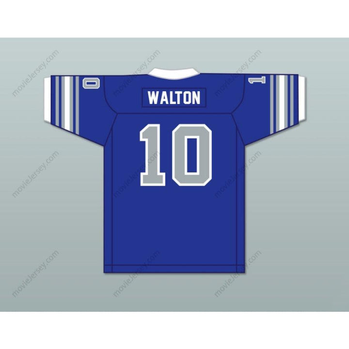 PERSONALIZADA CUALQUIER Nombre Número 1975 WFL JOHNNIE WALTON 10 SAN ANTONIO WINGS ROAD Camiseta de Fútbol Americana Cosida S-6XL