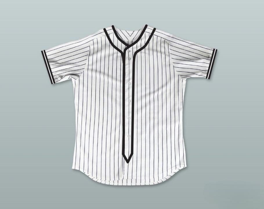 Camiseta de béisbol a rayas blancas de TWILIGHT EDWARD CULLEN con número de nombre personalizado, cosida, tallas S-6XL