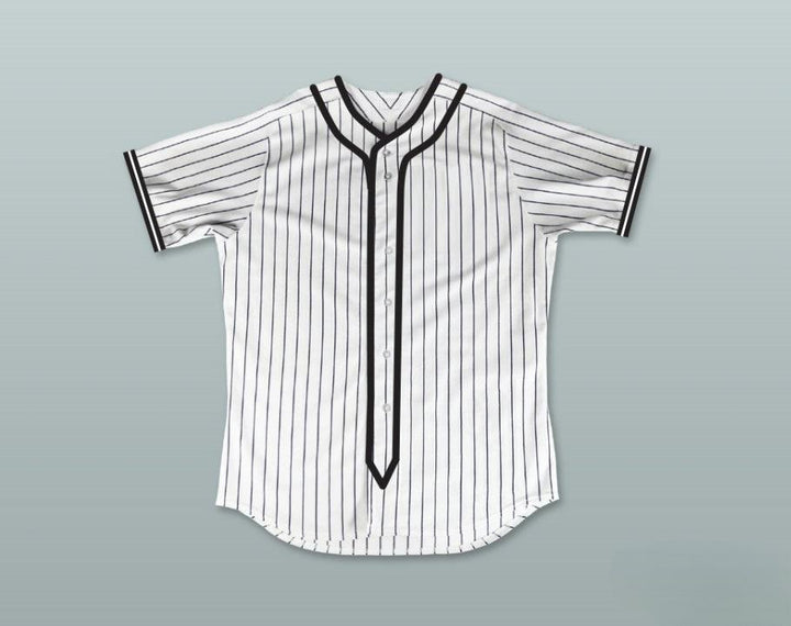 Camiseta de béisbol a rayas blancas de TWILIGHT EDWARD CULLEN con número de nombre personalizado, cosida, tallas S-6XL
