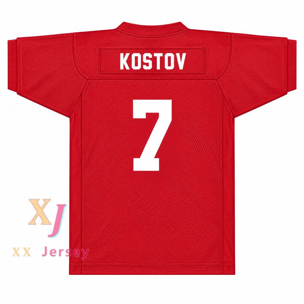 PERSONALIZA Cualquier Nombre Número VLADA KOSTOV 7 Camiseta de Fútbol de MIAMI Cosida S-6XL