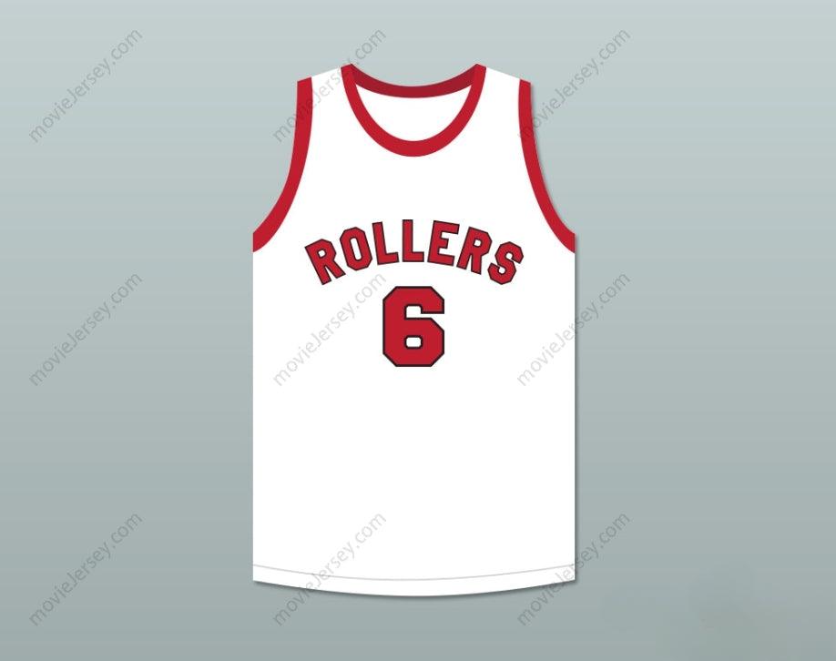 CUSTOM ANY Name Number HANK BEENDERS 6 PROVIDENCE STEAMROLLERS WHITE BASKETBALL JERSEY 3 Top Stitched S-6XL