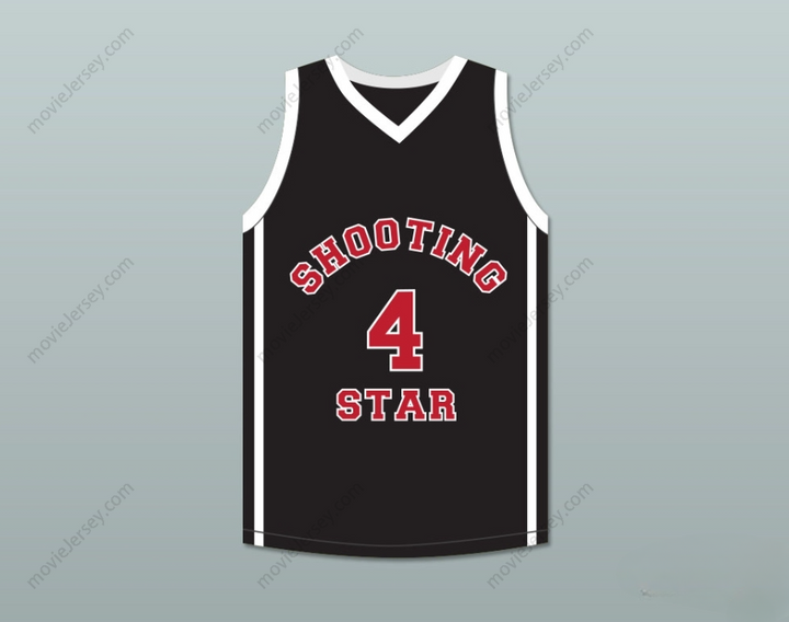 PERSONALIZA CUALQUIER Nombre Número WILLIE MCGEE 4 OHIO SHOOTING STARS AAU CAMISETA DE BALONCESTO NEGRA MÁS QUE UN JUEGO Costuras superiores S-6XL