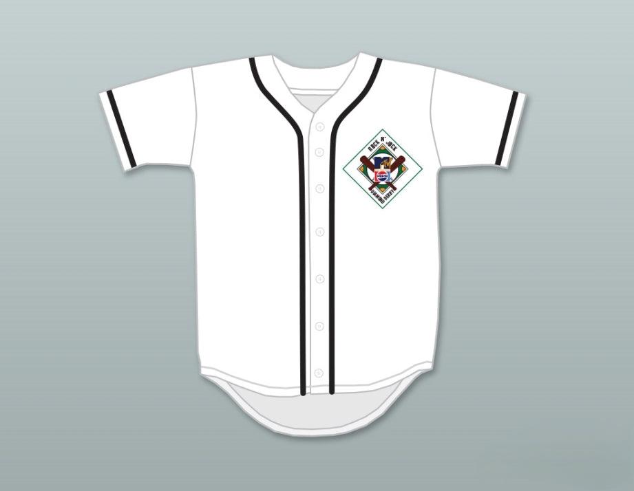 Custom Any Name Number KIP WINGER 6 SALAMANDERS BASEBALL JERSEY 1ST ANNUAL ROCK N' JOCK DIAMOND DERBY Top Stitched S-6XL