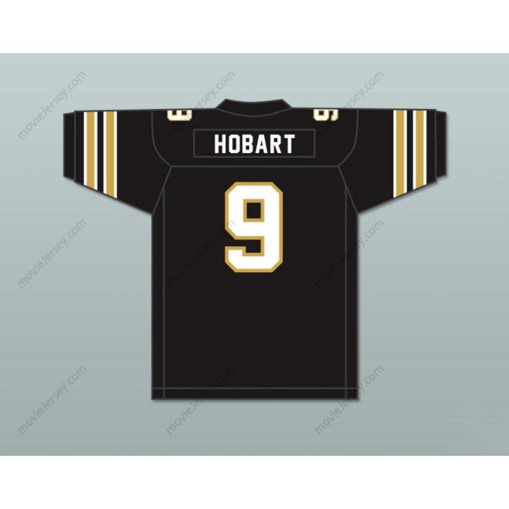 CAMISETA DE FÚTBOL AMERICANA PERSONALIZADA CON CUALQUIER Nombre Número 1984 USFL KEN HOBART 9 DENVER GOLD VISITANTE Cosida Tallas S-6XL