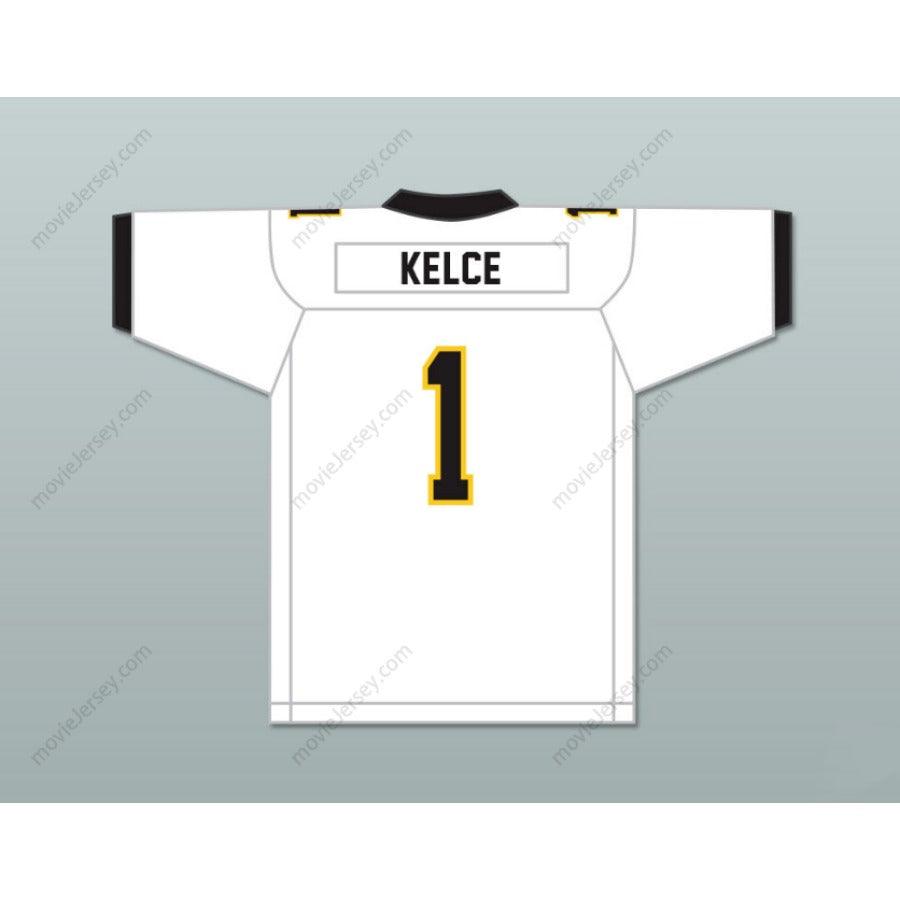 PERSONALIZA CUALQUIER Nombre Número TRAVIS KELCE 1 CAMISETA Fútbol Americano CLEVELAND HEIGHTS HIGH SCHOOL TIGERS con costuras Tallas S-6XL