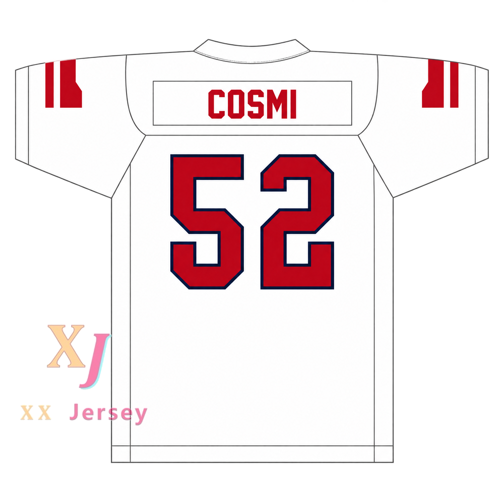 Custom Sam Cosmi 52 Atascocita High School Football Jersey