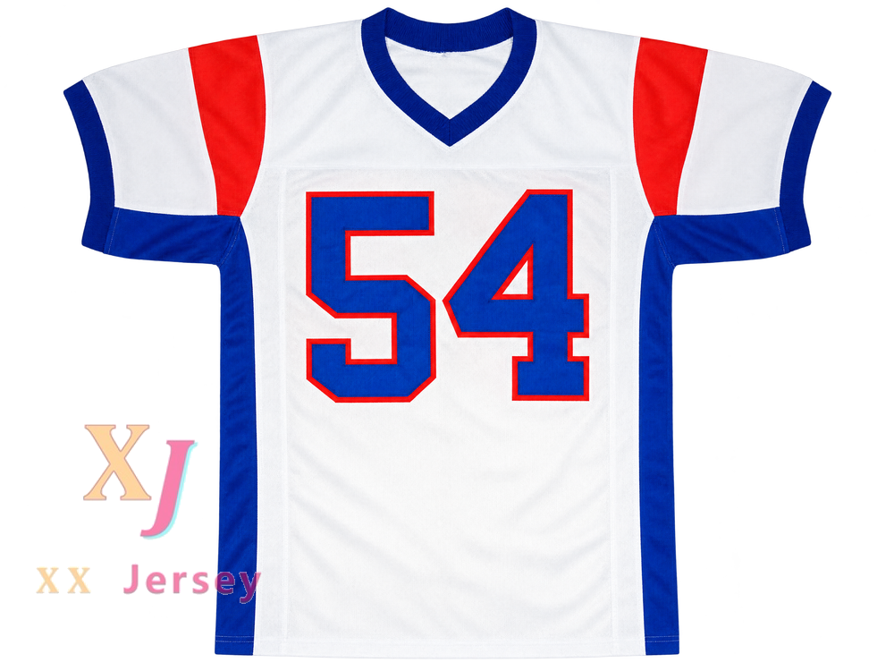 Custom Thad Castle 54 Blue Mountain State Goats Football Jersey