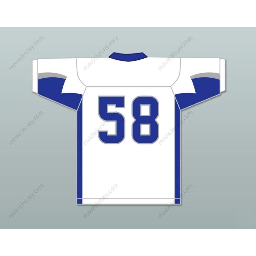 PERSONALIZA Cualquier Nombre Número JOSH MYERS 58 Camiseta de Fútbol de Preparatoria con Costuras S-6XL