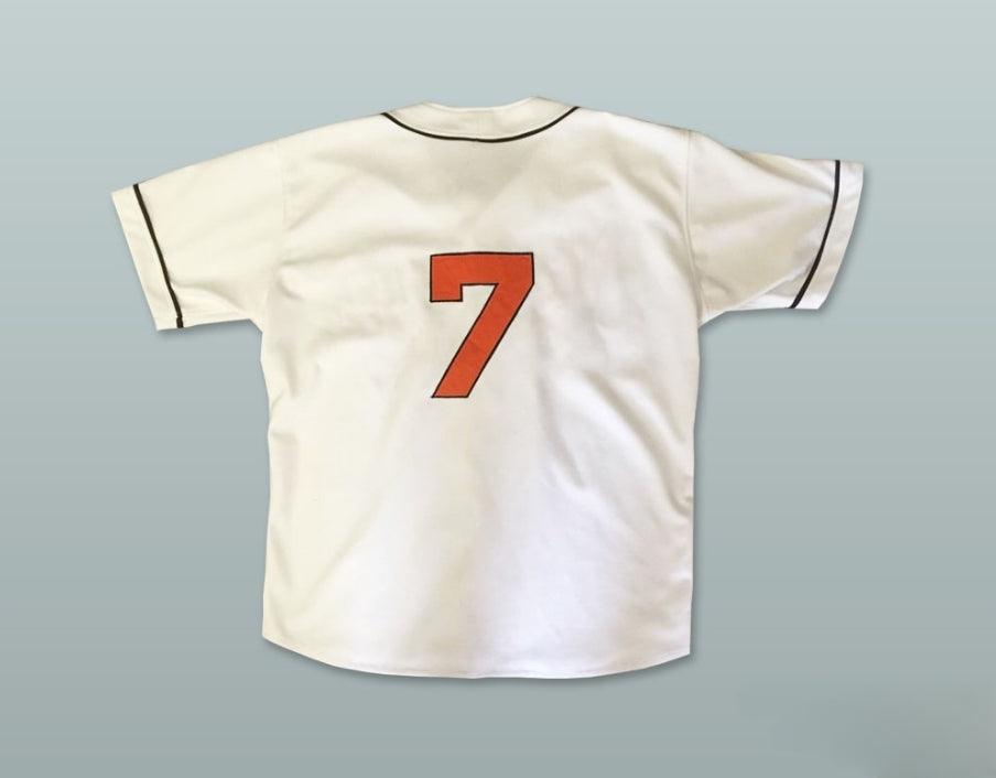 Camiseta de béisbol blanca con nombre y número personalizados de NICARAGUA 7, tallas S-6XL
