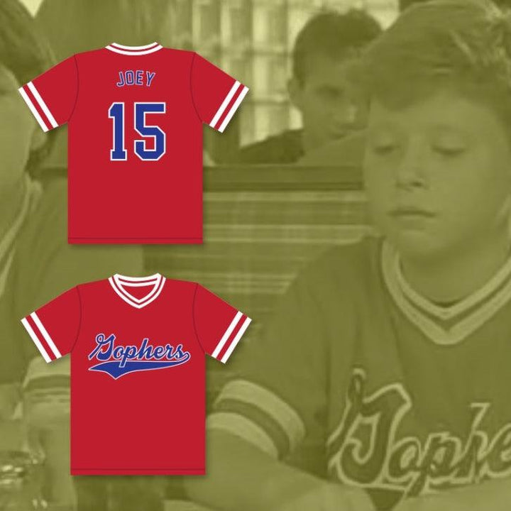 Camiseta de béisbol de la Liga Pequeña de Gophers JOEY 15, con cualquier nombre y número, tallas S-6XL