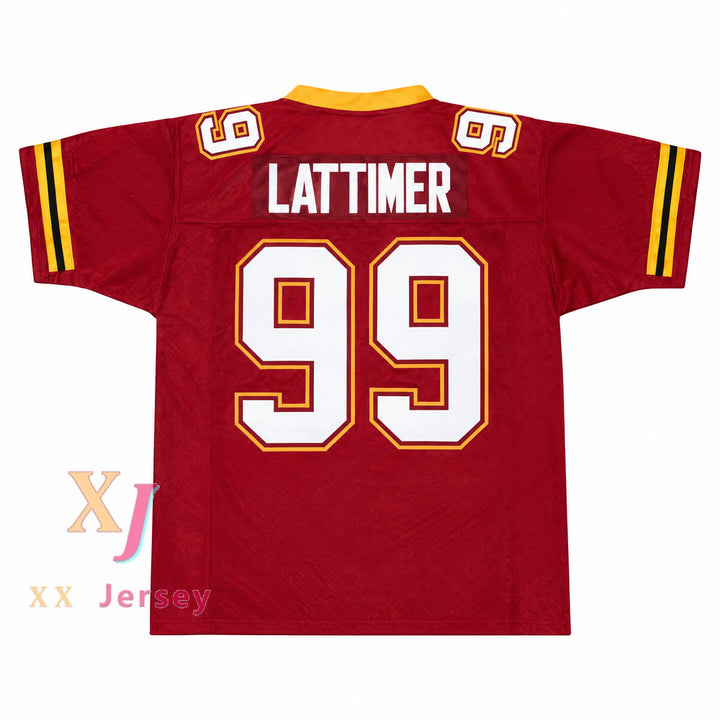 PERSONALIZA cualquier Nombre Número EL PROGRAMA STEVE LATTIMER 99 ESU TIMBERWOLVES Camiseta de Fútbol Cosida S-6XL