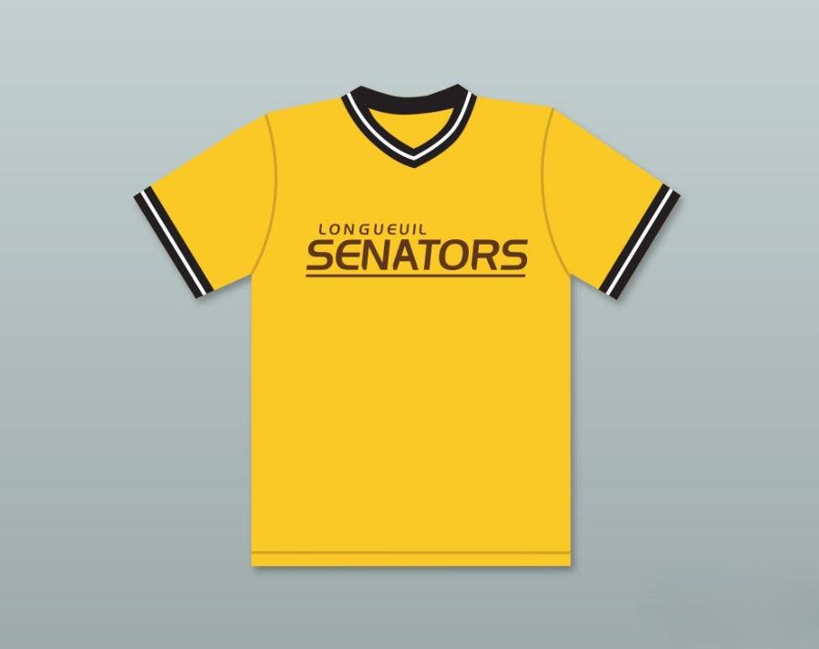 Custom Any Name Number JOE CARTWRIGHT 37 LONGUEUIL SENATORS BEER LEAGUE BASEBALL JERSEY SPACEMAN Top Stitched S-6XL