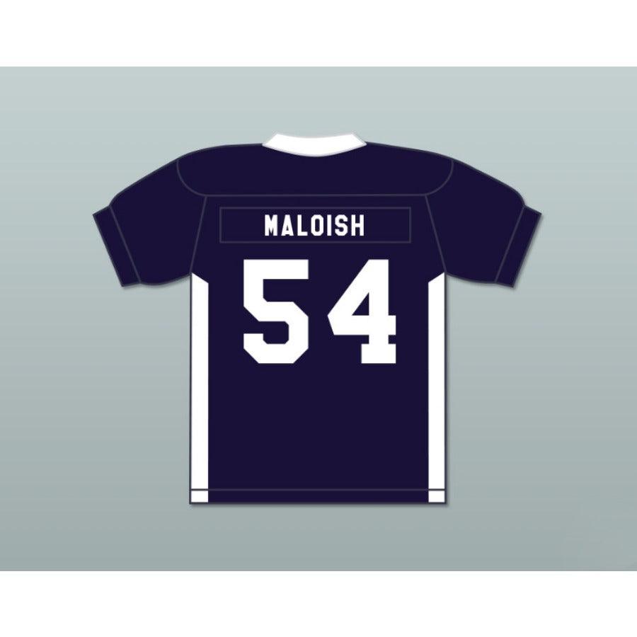 PERSONALIZA CUALQUIER Nombre Número BOWL UNIVERSITARIO VELOCIRRAPTOR MALOISH 54 WEST Camiseta de Fútbol Cosida S-6XL