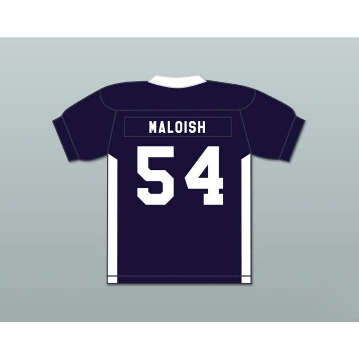 PERSONALIZA CUALQUIER Nombre Número BOWL UNIVERSITARIO VELOCIRRAPTOR MALOISH 54 WEST Camiseta de Fútbol Cosida S-6XL