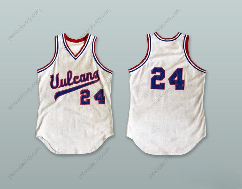 CUSTOM ANY Name Number UNIVERSITY OF HAWAII AT HILO 24 VULCANS WHITE BASKETBALL JERSEY Top Stitched S-6XL