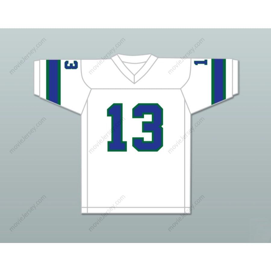 CUSTOM ANY Name Number 1975 WFL DON HORN 13 PORTLAND THUNDER HOME Football Jersey Top Stitched S-6XL