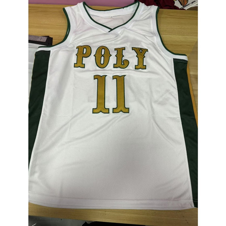 CUSTOM ANY Name Number PEYTON WATSON 11 LONG BEACH POLYTECHNIC HIGH SCHOOL JACKRABBITS Basketball Jersey Top Stitched S-6XL