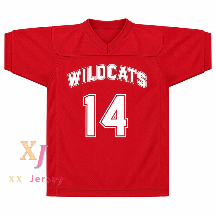 PERSONALIZAR Cualquier Nombre Número TROY BOLTON 14 EAST HIGH SCHOOL WILDCATS Camiseta de Fútbol Cosida Tallas S-6XL
