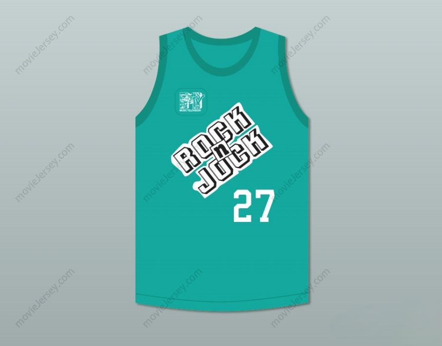 PERSONALIZA Cualquier Nombre Número STEVE ALBERT 27 CAMISETA DE BALONCESTO VIOLATORS 3er ANUAL ROCK N' JOCK B-BALL JAM 1993 Costura Superior S-6XL