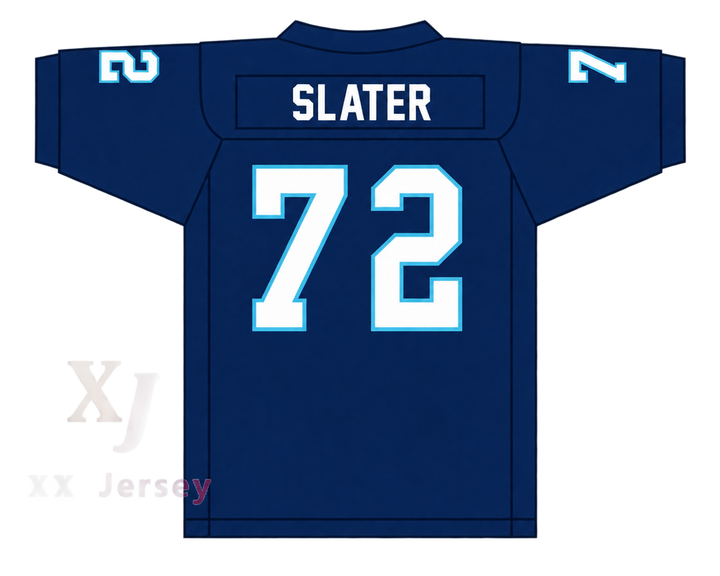 Custom Rashawn Slater 72 Clements High School Rangers Football Jersey