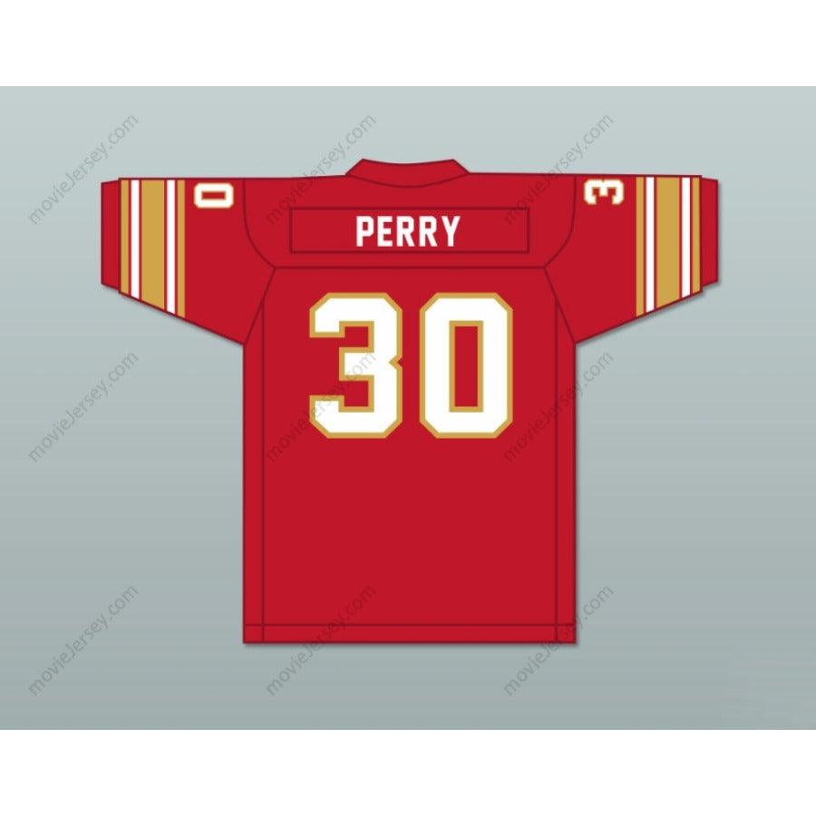 PERSONALIZA Cualquier Nombre Número 1983 USFL LEON PERRY 30 BIRMINGHAM STALLIONS ROAD Camiseta de fútbol americano Cosida Tallas S-6XL