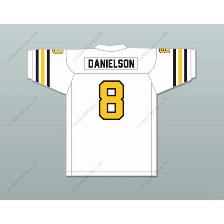 PERSONALIZA Cualquier Nombre Número 1974 WFL GARY DANIELSON 8 CHARLOTTE HORNETS Camiseta de Fútbol de Visitante con Bordado S-6XL