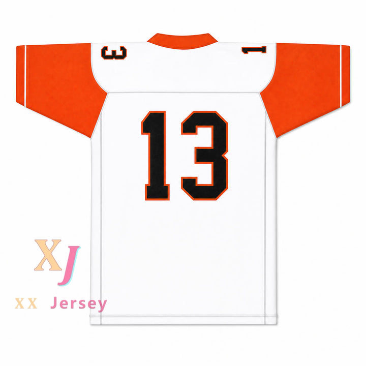 PERSONALIZADA Cualquier Nombre Número TREYLON BURKS 13 WARREN HIGH SCHOOL LUMBERJACKS Camiseta de Fútbol Cosida Tallas S-6XL