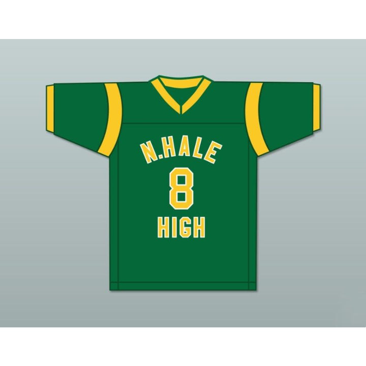 PERSONALIZA Cualquier Nombre Número WIZ KHALIFA 8 Camiseta de Fútbol de la Escuela Preparatoria N. HALE Bordada Tallas S-6XL