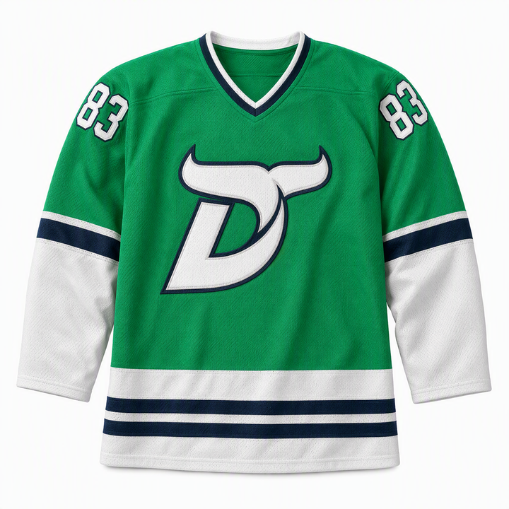 Custom Any Name Number WCHL Edmonton Eskimos Hockey Jersey Top Stitched S-6XL