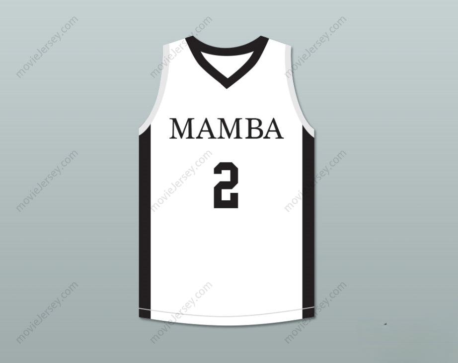 CUSTOM ANY Name Number GIGI 2 MAMBA BALLERS WHITE BASKETBALL JERSEY VERSION 3 Top Stitched S-6XL