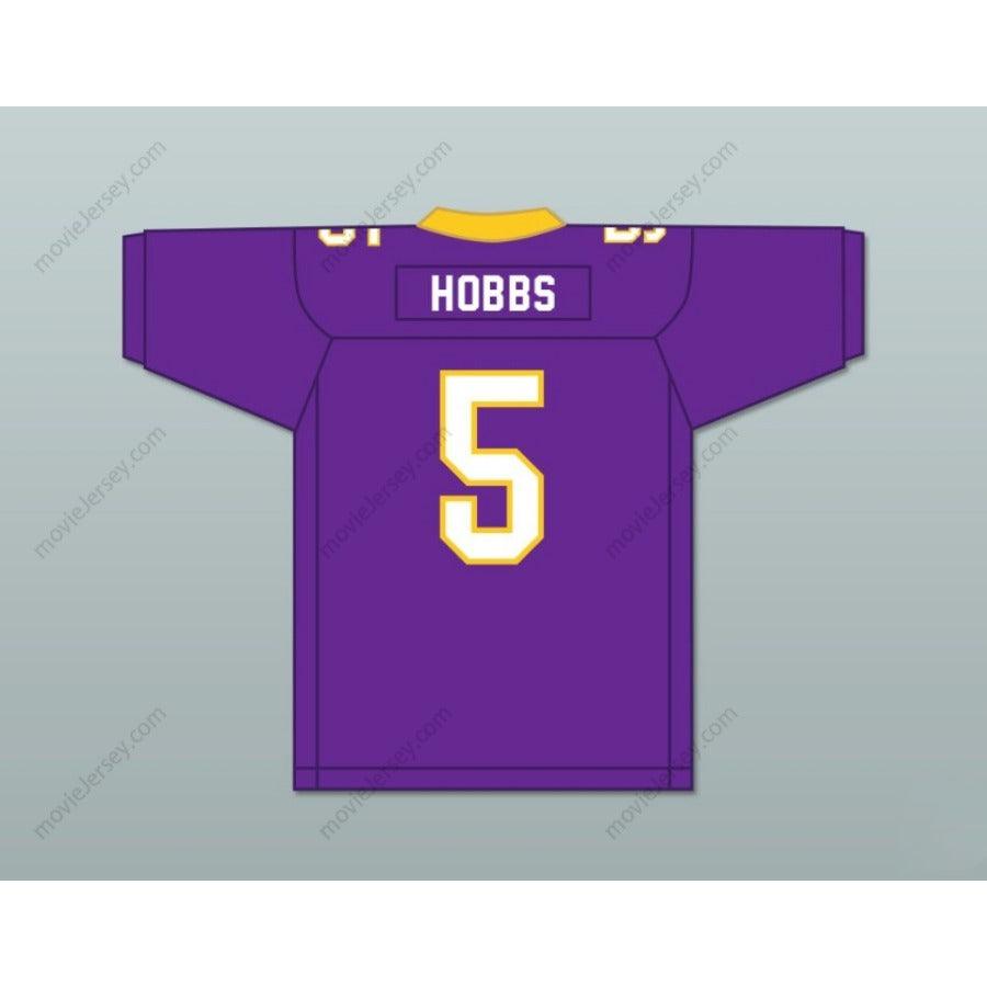 PERSONALIZA Cualquier Nombre Número NATE HOBBS 5 Camiseta de Fútbol Masculina de Secundaria BULLDOGS Cosida Tallas S-6XL