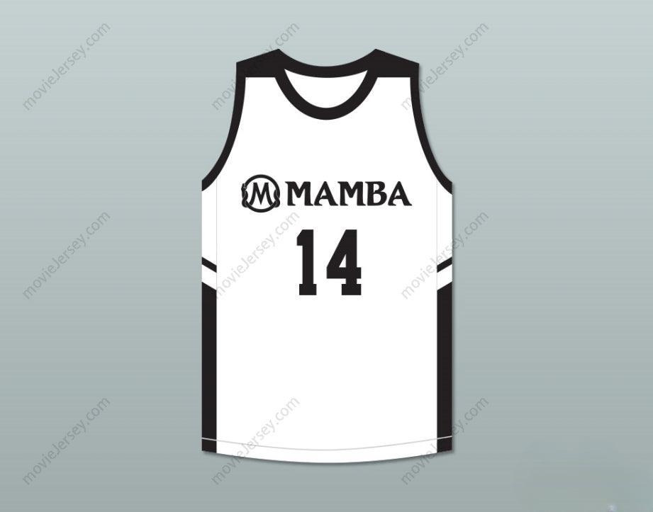 CUSTOM ANY Name Number PAYTON 14 MAMBA BALLERS WHITE BASKETBALL JERSEY VERSION 2 Top Stitched S-6XL