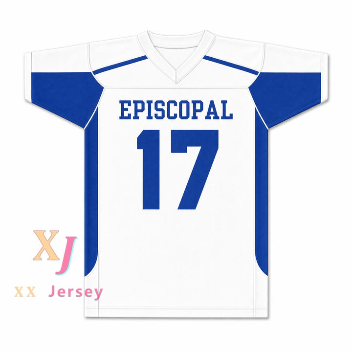 PERSONALIZA CUALQUIER Número CABALLEROS JAYLEN WADDLE 17 Episcopal High School Jersey de Fútbol Americano Bordado S-6XL