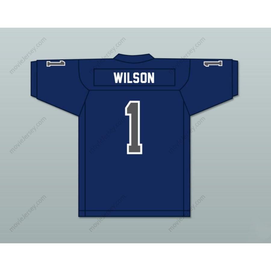 PERSONALIZA cualquier Nombre Número ZACH WILSON 1 CANYON HIGH SCHOOL CHARGERS Camiseta de Fútbol Americana Cosida Tallas S-6XL